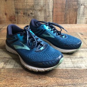 Brooks Adrenaline GTS 18 Women's Running Shoes Size 7 B (Medium) Navy